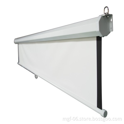 retraction manual projection screen 72" to 150"/ projector screens